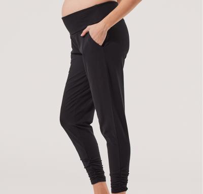 China Viable Daily Maternity Joggers / Lounge Pants For Women Yogo Maternity Leggings for sale