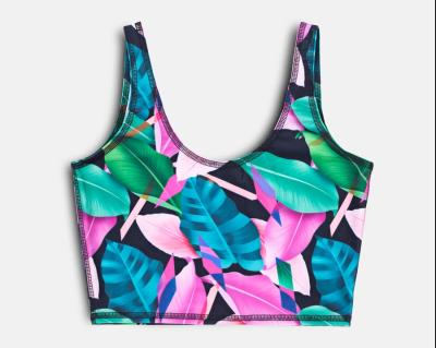 China Women Girls Ease Fit Crop Tops Yoga Tops Sports Bras Tops Racerback Beach Girl Yogi Sports Bra Yoga BraceletFiji 65743 for sale