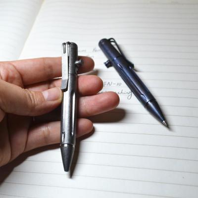 China New Lightweight EDC Mini Pen Keychain Kit Everydaycarry Ti Titanium Pen Pocket Pen for sale