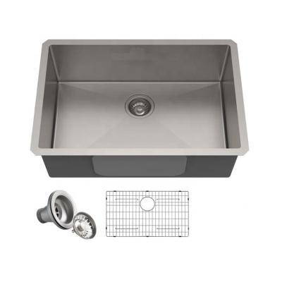 China Without Faucet Supplier Manufacturer High Quality cUPC Stainless Steel Handmade Kitchen Sink for sale