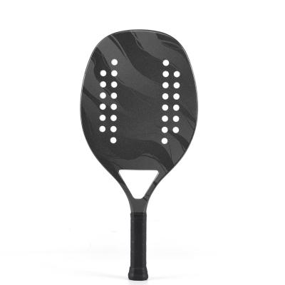 China Team Hot Selling Carbon Fiber Balance Brand Padel Racket Medium White for sale