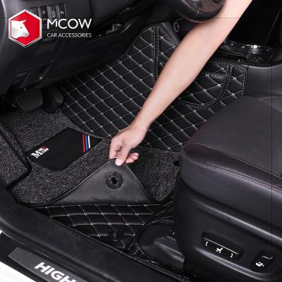 China Non Skid Amazon Custom Fit XPE Car Floor Mats Luxury 5D Leather Mat Use For Special Car Non-Slip Waterproof for sale