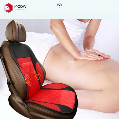 China Mcow Breathable High Quality Luxury Auto Seats Breathable Car Seat Cover Massage Heat Resistant Cushions for sale