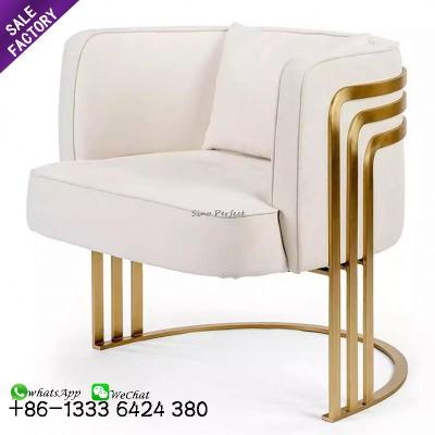 China Other 2021 Hot Sale Different Colors Optional French Luxury Leather Dining Chair With Metal Legs for sale