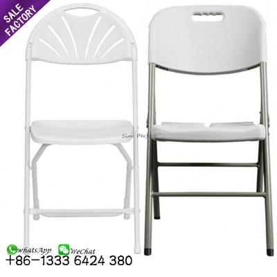 China Wholesale Contemporary Good Quality Outdoor Wedding Foldable Event Chair Wholesale White Resin Plastic Plastic Folding Chair for sale