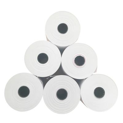 China 100% Virgin Wood Pulp POS Paper Cash Register 57mm 2 1/4 Thermal Paper Printer Roll Paper 80x80 for sale