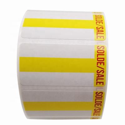 China Factory Heat Sensitive Sales Customized Arbitrary Size Adhesive Sticker Label Rolls Logo Stickers Printing for sale