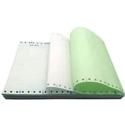 China Delivery Note CB CFB CF 3-Ply NCR Computer Report Papers 2 Ply Continuous Printing Paper/4 Ply Carbonless Paper for sale