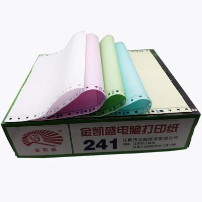 中国 State Factory Paper Office Carbonless Paper 9.5*11 Inch Commercial Carbonless Continuous Computer Paper 販売のため