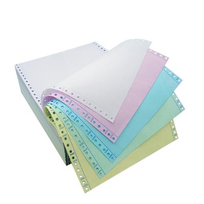 China Continuous Carbonless Listing Paper Continuous Carbonless 5 Ply Listing Paper Customer'requirements for sale