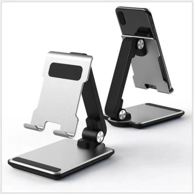 China 2021 New Arrival Lazy Portable Foldable Live-Steaming Plastic Aluminum Aluminum Desktop Adjustable Desktop Phone Stand For Mobile Phone And Tablet for sale