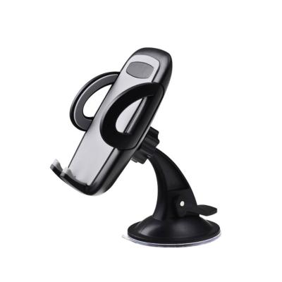 China Firmly Stable Car Phone Mount, Washable Strong Sticky Gel Pad with One Touch Design Dashboard Windshield Car Phone Holder for sale