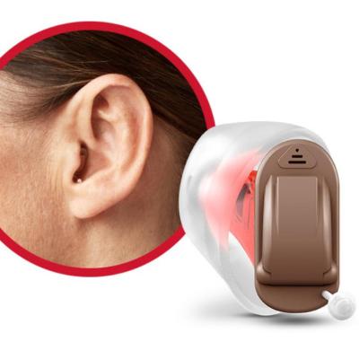 China In-ear BLE REXTON INOX CIC hearing aid with fit2go APP phone smart control invisible hearing aid amplifier for sale