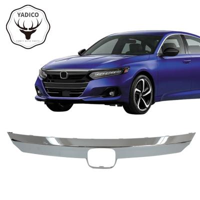 China YADICO Approval Air Intake Grill Car Chrome Front Grill Front Bumper Upper Plating Sport Grille For Honda Accord 2022 for sale