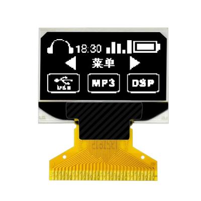 China Factory New Design 0.96 Inch OLED Screen Panel Pixels 128x64 Connect I2C/4 Wire SPI/Parallel White Color 0.96 for sale