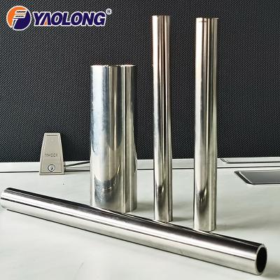 China Pharmaceuticals Industry AiSi ASTM 304 Mirror Polish 304L 316 316L Stainless Steel Food Grade Sanitary Pipe Welded Seamless Tube Suppliers for sale