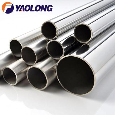 China SUS 304 304L AISI 316 Food Grade 316L Stainless Steel Tube Sanitary Pipe Decorative Price List for sale