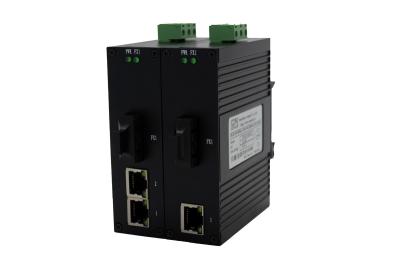 China Lichtgewicht 100M Vezel Optische Zendontvanger/Gigabit Ethernet-Zendontvangerip40 Bescherming Te koop