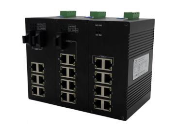 China 6~8 Fast Ethernet Industrial Network Switch With Redundant Dual DC Power Inputs for sale