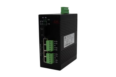 China Metal Housing Modbus Ethernet Gateway 4 Channel RS-485 Industrial Grade for sale