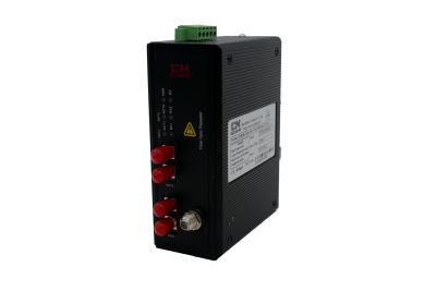 China S908 Remote I/O Fieldbus Single Mode Fiber Converter With IP 40 Protection Housing for sale