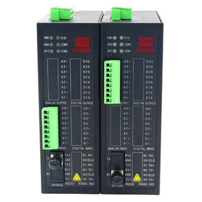 China Industrial Grade Fiber Optic Converter 4~20mA Current Analog Signal To Fiber converter for sale