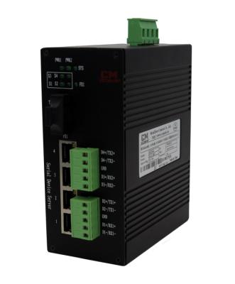 China RS-485 Serial Port Industrial Modbus Gateway 4 Channel  Isolated Voltage 500V AC for sale