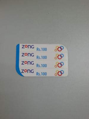 China Non standard Shaped Telecom Phone Cards With High secure label covering for sale