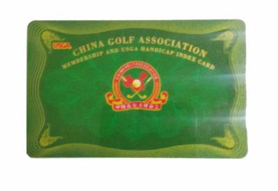 Cina Carte di Magstripe/carte di appartenenza di plastica per il membro di associazione di golf in vendita