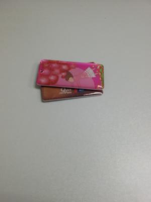 China UnionPay Custom Smart  Card in Customized Crystal Glue Card From for sale