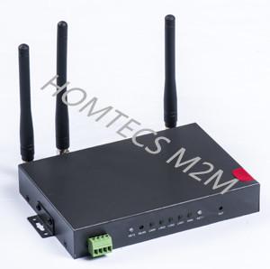 China High speed HSPA+ 4LAN port rs232 wifi Bus router support web configuration H50series for sale