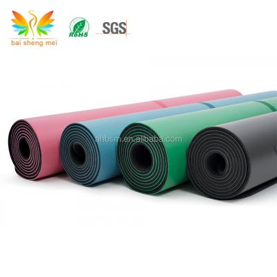 China Good Quality Eco-friendly Soft/Non-Slip PU/Suede/Cork Yoga Mat Tape 5mm 6mm 8mm 10mm for sale