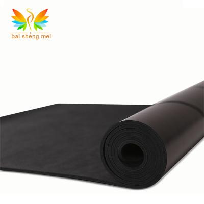 China Soft/Non-Slip/Embossed/Embossed Full Color Printed Custom Natural Rubber Logo Digital PU Printed PU Leather Yoga Mats for sale