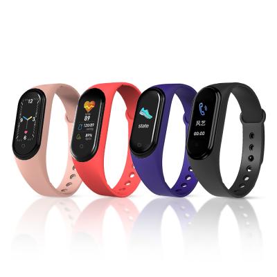 China 2020 touch screen band m5 band m5 smart bracelet BT call phone sports fitness silicone m5smart wristband waterproof m5 band for sale