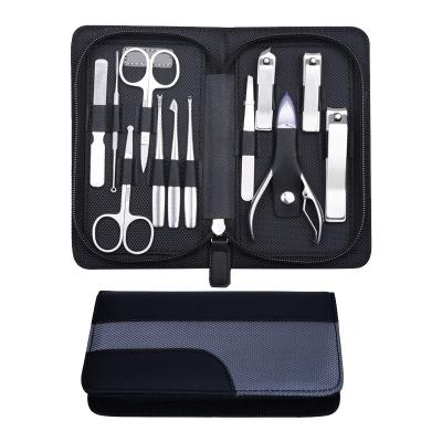 China Skin-friendly Promotional business gifts kit de manicure pedicure tool box set professional mechanic in zipper bag for sale