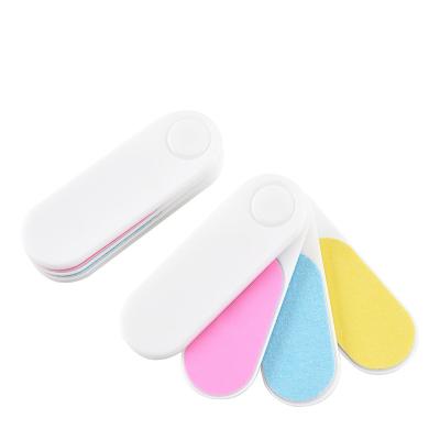 China 4 in 1 folding design Promotions gifts custom logo portable fold folding foldable 4 in 1 small mini nail file for nails for sale