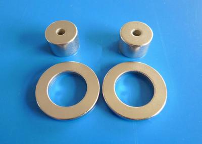 China Neodymium Rare Earth Sintered Ndfeb Magnet Ring For Separators for sale