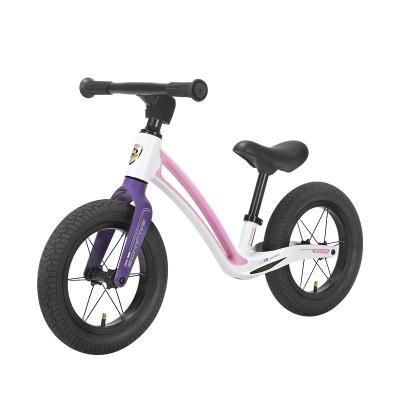 China Flat Land Montasen Magnesium Alloy Kids New Design Kids Bike Balancing Bicycle Ready To Board OEM Cycle 12inch for sale