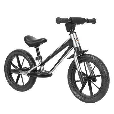 China Flat Earth Montasen Magnesium Alloy 12 Inch Kids Lightweight Portable New Design Child's Balance Bike Ready To Board OEM Cycle for sale