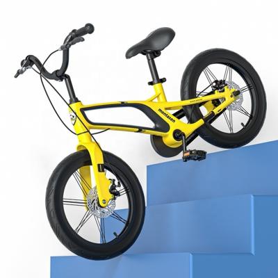 China Montasen Magnesium Alloy Design 16 Inch Magnesium Kids Children Cycling Disc Brake Cycle Sports Bike Bicycle for sale