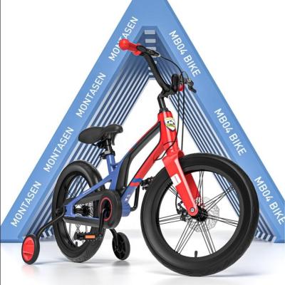 China Montasen Magnesium Alloy Design 16 Inch Magnesium Kids Children Cycling Disc Brake Cycle Sports Bike Bicycle for sale