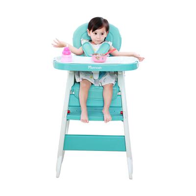 China Montasen M-C7002 PU+PP Kids Foldable Feeding Chairs For Baby Dining Eating Comfortable Chair for sale