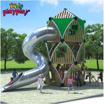 Chine customized outdoor playanimal mental slide children playground play equipment à vendre