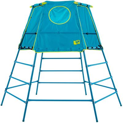 Cina Amazon Hot-selling children and adult climbing frame with tent adventure course indoor playground equipment in vendita