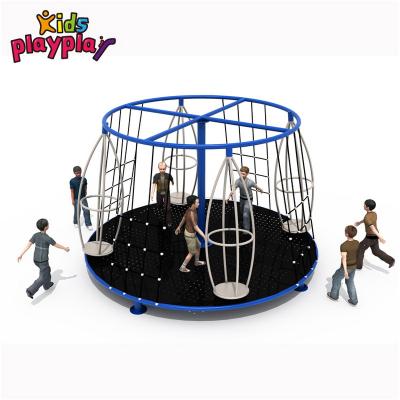 China Manufacturer climbing rope net playground climber Plastic Play Area Outdoor Climbing Net Tower en venta