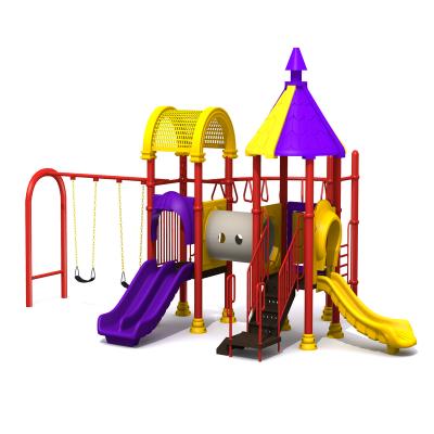 Κίνα Child safety New Design Kids Outdoor Playground For Sale Big outdoor Playhouse With Slide For Kids προς πώληση