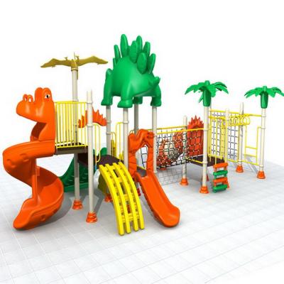 China EU standard daycare kids outdoor toy wood outdoor playground slide à venda