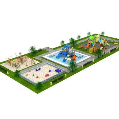 China kids play structure indoor&outdoor playground equipment,play area outdoor playground with plastic slide for sale