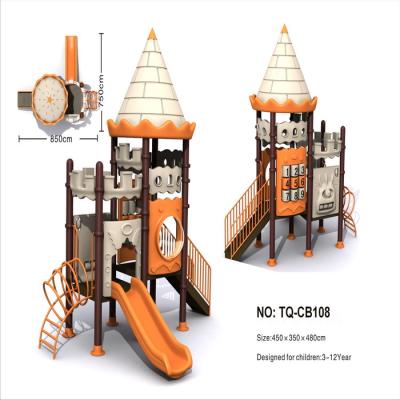 中国 Outdoor playground Kids Playhouse Classic Castle Series KP-TQ-CB108 販売のため