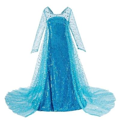 China Children's Mesh Princess Dress TV performance of the princess dress 2023 girls' dress polyester Halloween girls and movie costumes for sale